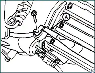 Replacing the M6GF2 gearbox of the Kia Magentis