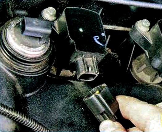 Checking compression in the engine cylinders of a Mazda 6