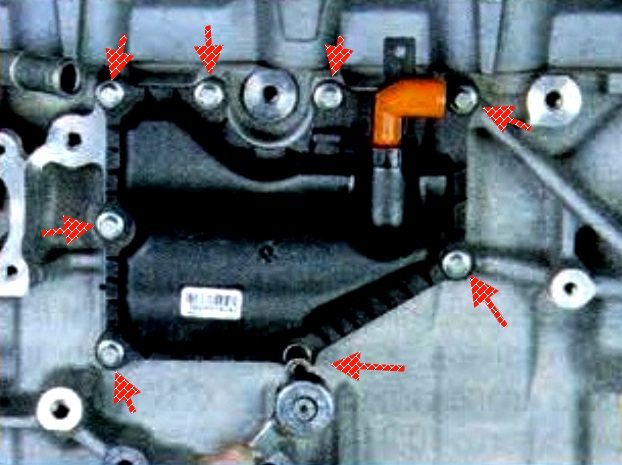 Як прочистити систему вентиляції картера двигуна Мазда 6