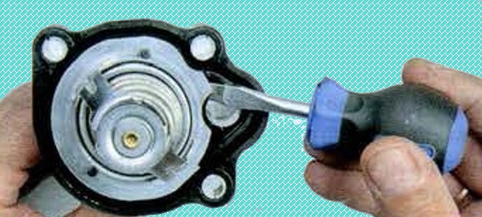 How to replace the coolant pump and thermostat on a Mazda 6 