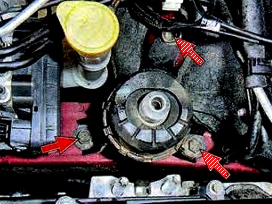 How to replace the supports of the power plant of the Mazda 6