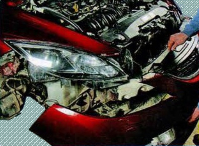 Removing and installing the Mazda 6 car engine