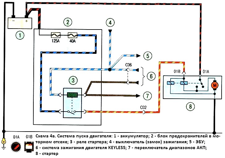 Схема реле мазда 6 схема