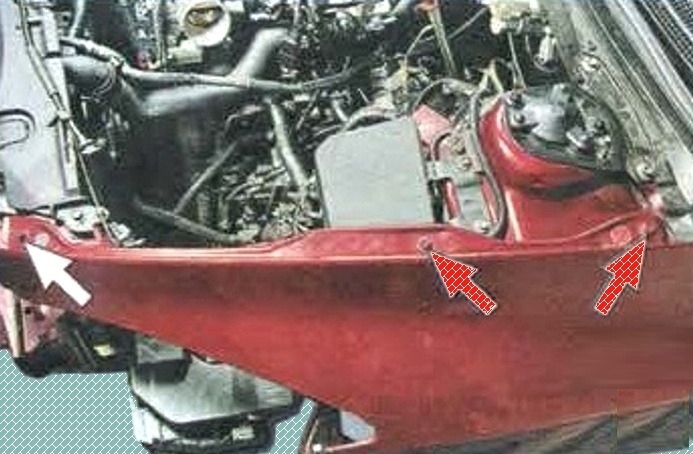 Як зняти і встановити переднє крило Mazda 6