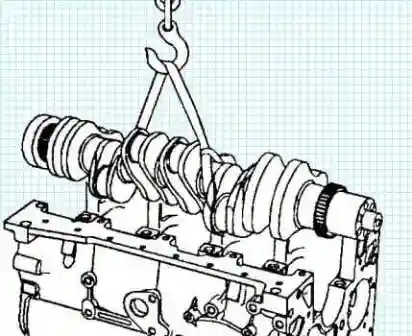 Extracción e instalación del cigüeñal Cummins ISF2.8 Gazelle Next