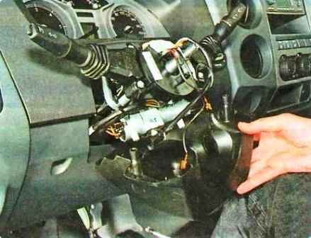 Replacing the steering column switches Gazelle Next