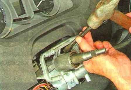 How to remove the steering column Gazelle Next