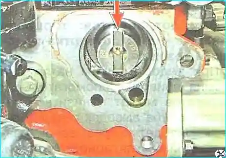 configuración del PMS del primer cilindro del motor