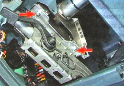 How to remove the Gazelle Next steering column