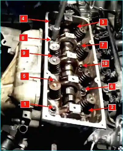 Renault Замена прокладки головки блока цилиндров Renault Logan