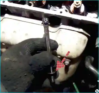 Renault Замена прокладки головки блока цилиндров Renault Logan