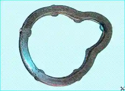 Renault Замена уплотнения впускной трубы Рено Логан