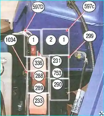 Renault предохранители и реле