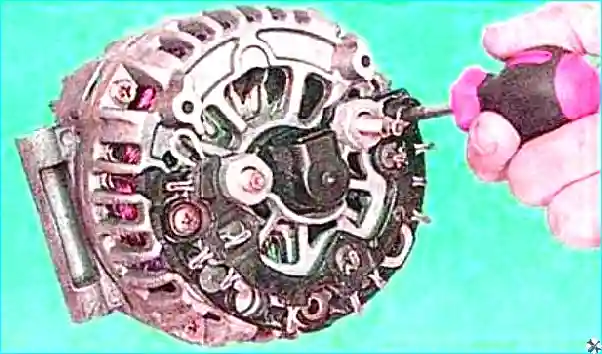 Renault Ремонт генератора Рено Логан