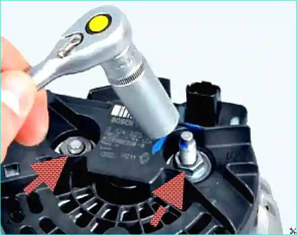 Renault Ремонт генератора Рено Логан