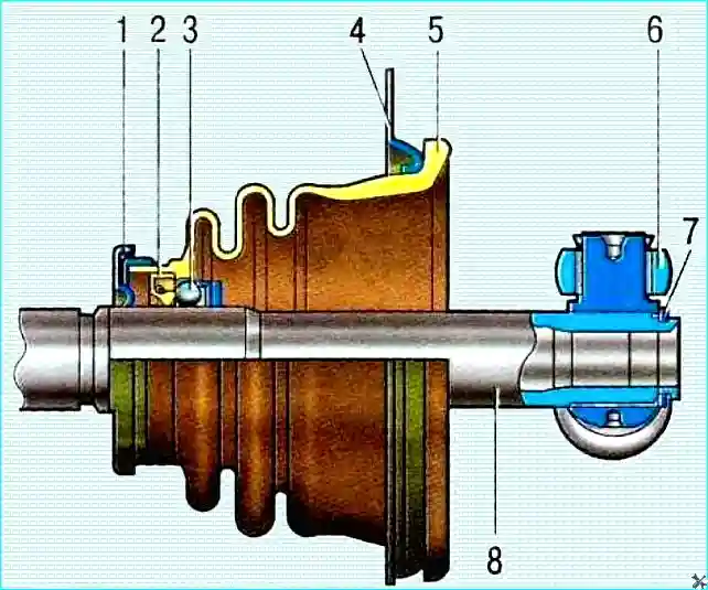 Renault Приводы передних колес Renault Logan