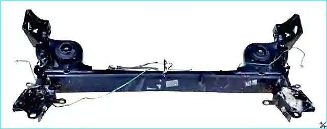 Renault Замена балки задней подвески Renault Logan