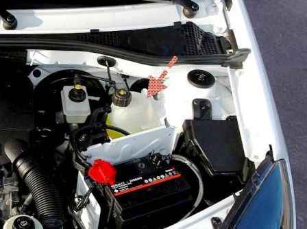 Замена охлаждающей жидкости двигателя Рено Сандеро