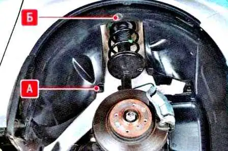 Extracción de guardabarros y parachoques de un Renault Sandero