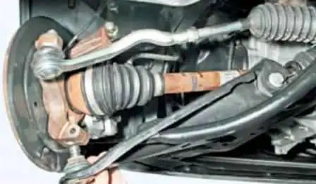 Removing front wheel drives Renault Sandero