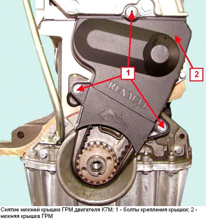 Как установить ВМТ двигателя Рено Сандеро