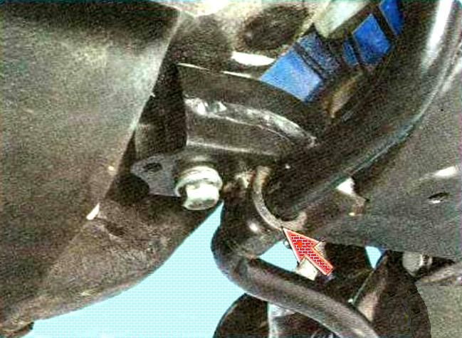 Renault Sandero front suspension design feature