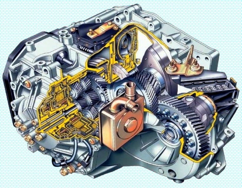 Конструкция АКП автомобиля Renault/Dacia Sandero