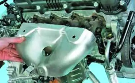 Ремонт системы выпуска выхлопных газов Hyundai Solaris