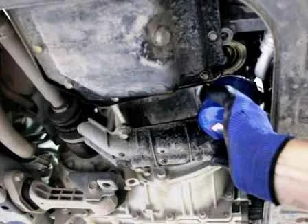 Обслуживание маслосистемы двигателя Hyundai Solaris