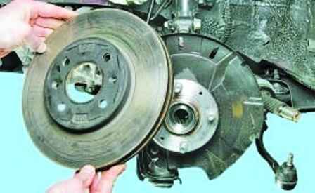How to replace a Hyundai Solaris front hub bearing