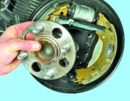 How to replace a Hyundai Solaris rear wheel hub