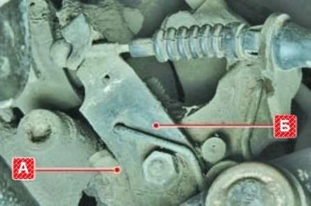 Reparación y ajuste del freno de mano de Hyundai Solaris