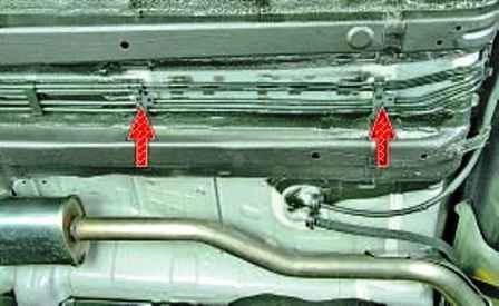 Comprobación de las partes y ensambles del freno del automóvil Hyundai Solaris