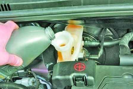 How to change brake fluid and bleed Hyundai Solaris brakes