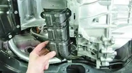 Снятие и установка АКП автомобиля Hyundai Solaris