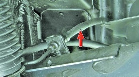 Checks of brake parts and components of Hyundai Solaris car