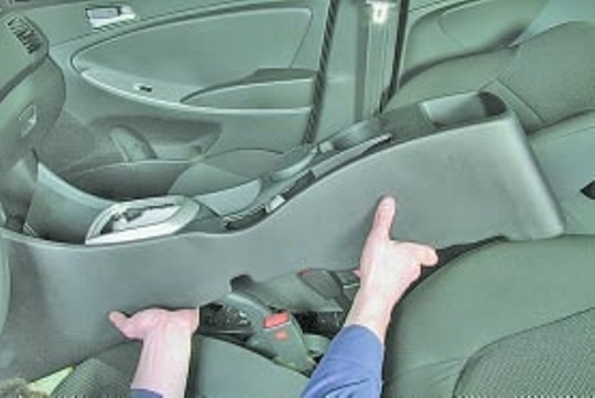 Ремонт и регулировка стояночного тормоза Hyundai Solaris