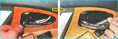 Разборка и сборка задней двери Тойота Камри Разборка и сборка задней двери