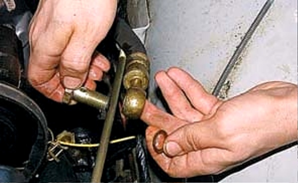 Removing and adjusting the steering gear from the power steering of the UAZ-3151, -31512, - 31514, -31519