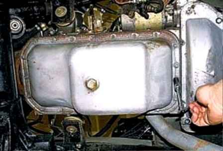 Removal and installation of UAZ oil system elements