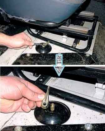 Removing UAZ fuel system elements