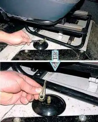 Снятие элементов топливной системы УАЗ