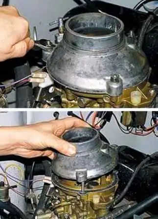 UAZ carburetor maintenance and adjustment