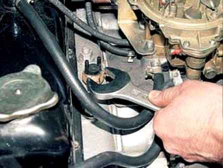 Removal of UAZ exhaust gas recirculation system elements