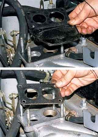 How to remove and install a UAZ car carburetor