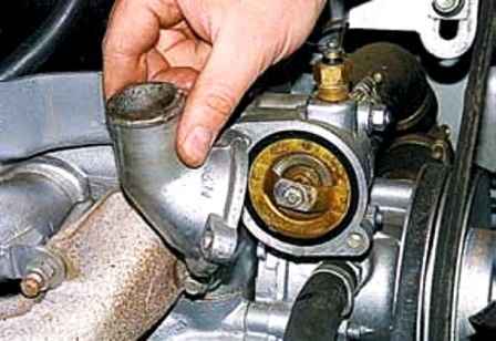 How to replace the thermostat and coolant sensors UAZ