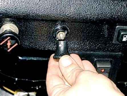 How to remove UAZ car switches and switches