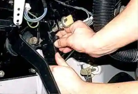 How to remove UAZ car switches and switches