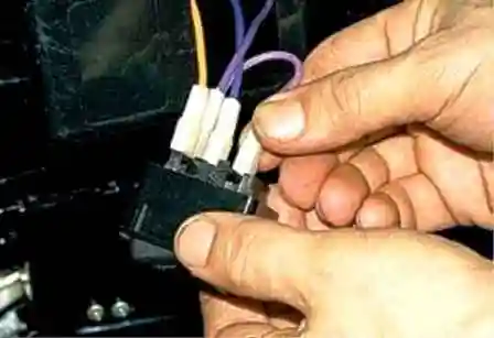 How to remove UAZ car switches and switches
