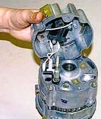 Repair of UAZ car alternator